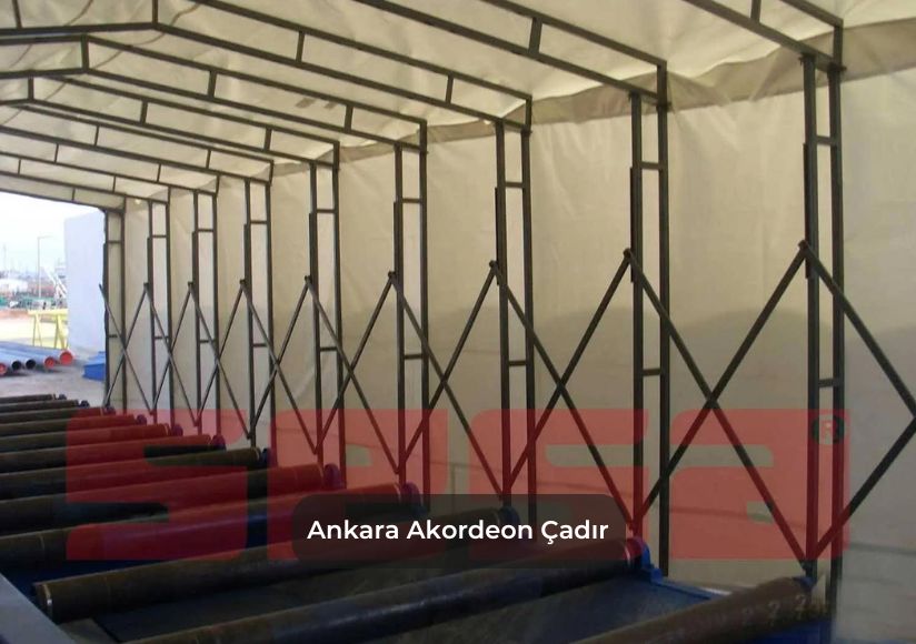 Akordeon Raylı Tente Çadır
